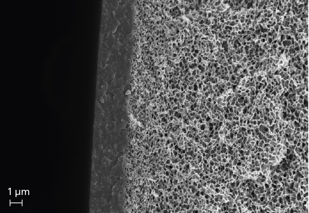 PVA-Beschichtung gefüllt mit ZIF-8 Nanopartikeln