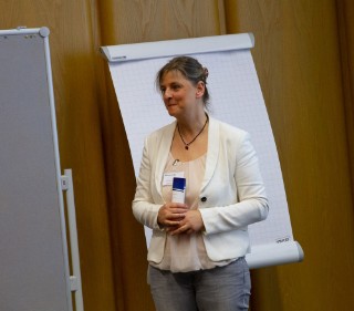 Dr.-Ing. Ursula Schließmann beim Abwasserkolloquium, am 20. September 2018.