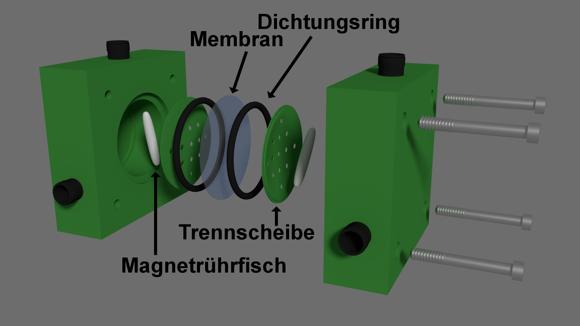 Rührzelle (Membranfläche 17 cm2)