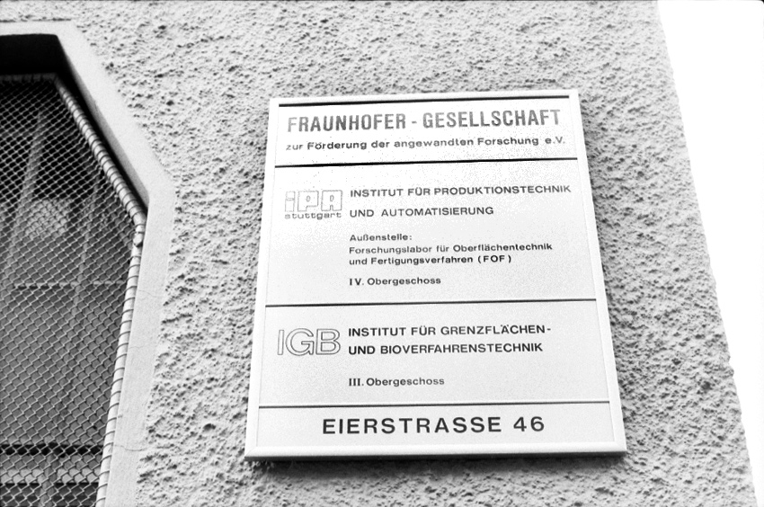 Unter neuem Namen in der Eierstraße in Stuttgart.