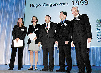 Hugo Geiger Prize 1999