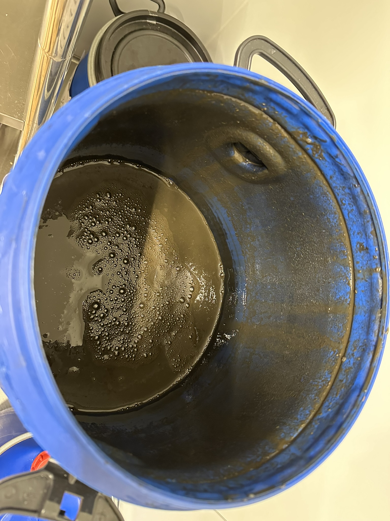 Liquid digestate as it is now used as fertilizer
