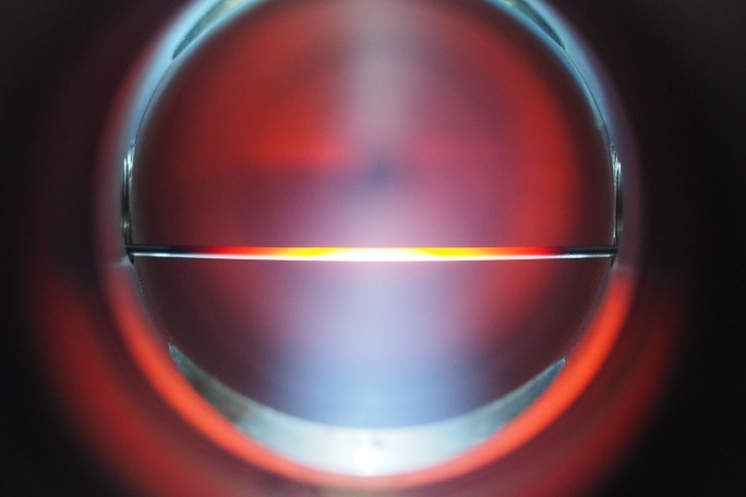 LCCF capillary in CO2 plasma.