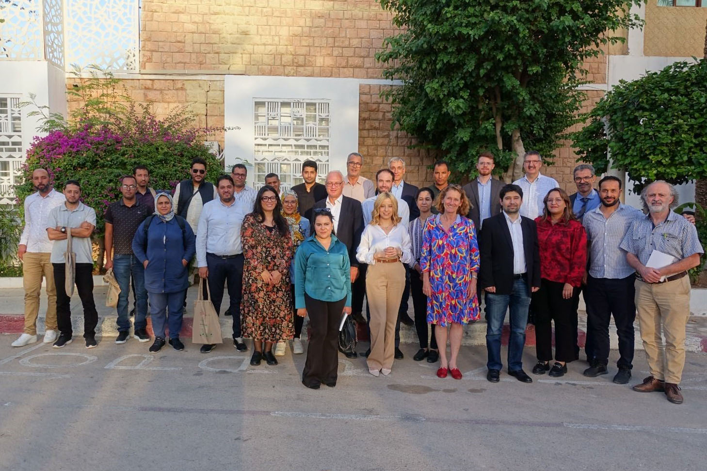 Organizers, trainers and trainees of the skills development workshop, Gabés, Tunisia 2024