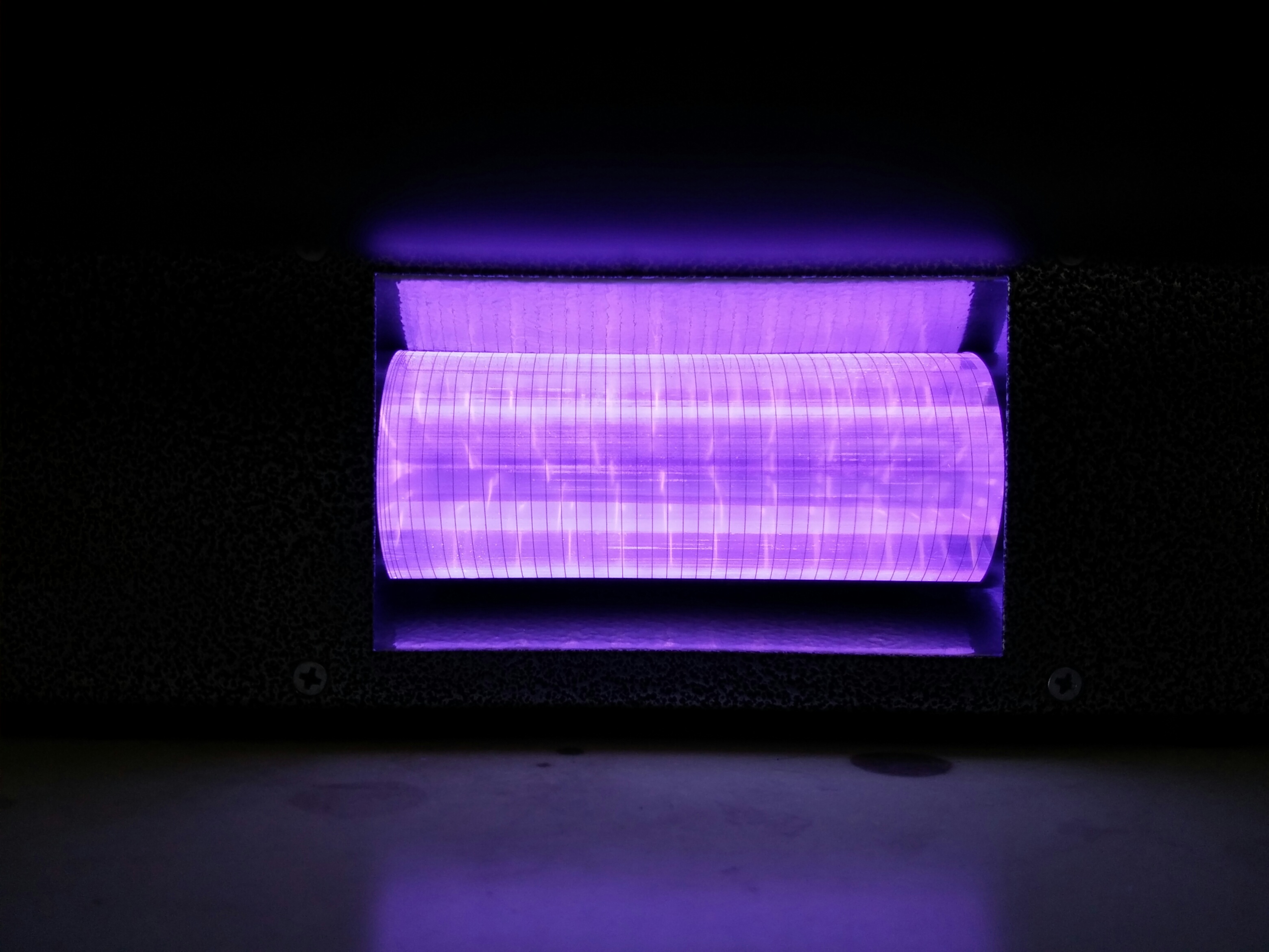 UV radiation from specially developed excimer plasma lamps can inactivate bacteria and even spores.