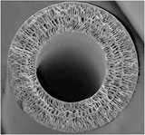 Ceramic capillary via wet spinning process