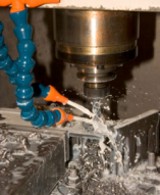 Use of MWF emulsions for cooling, lubrication and protection of both metal work pieces and tools. Kühlschmieremulsionen zum Kühlen