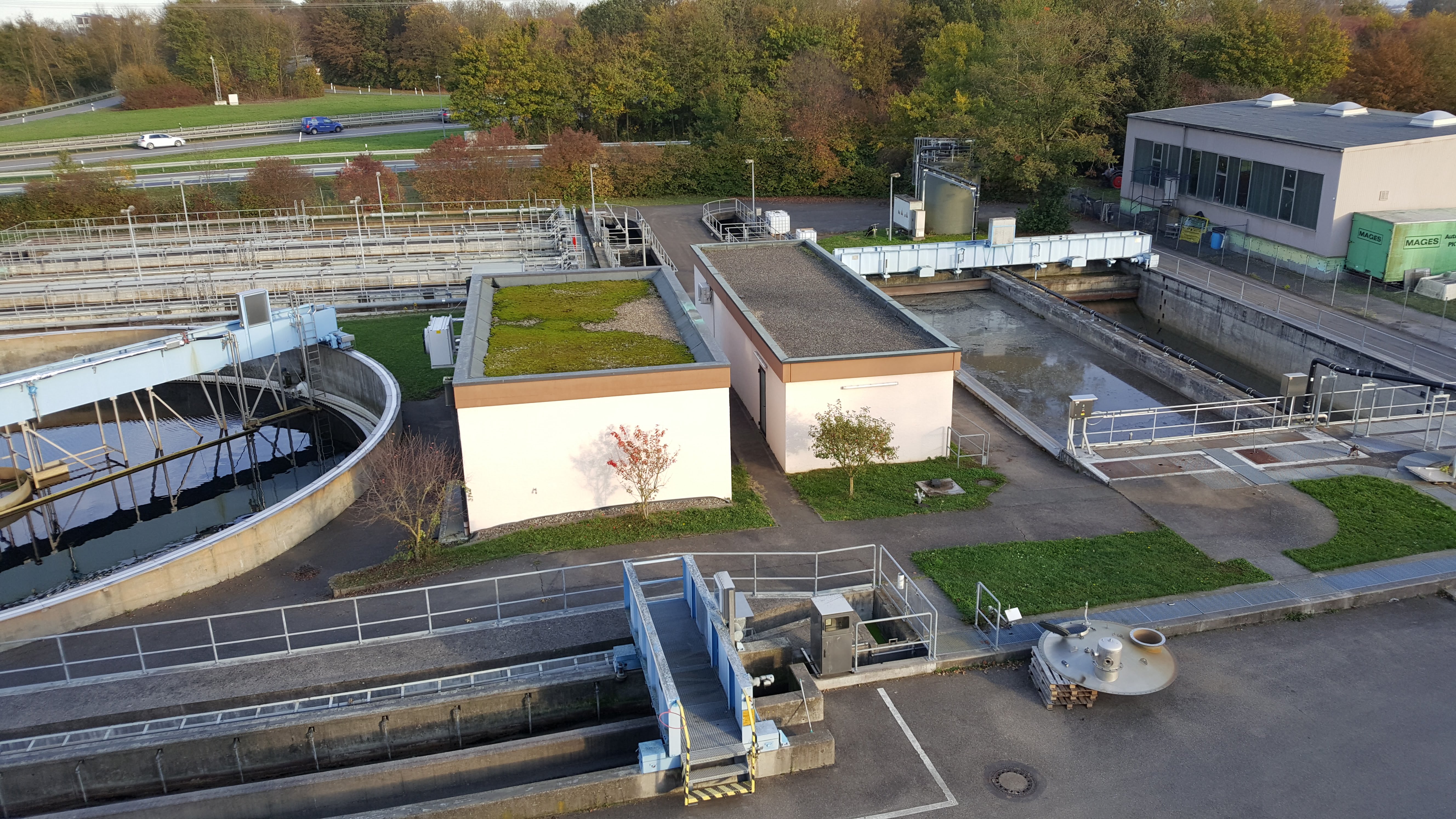 Wastewater treatment plant in Fleinsbach (Leinfelden-Echterdingen)