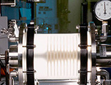 Running rotating disk filter, Fraunhofer IGB.