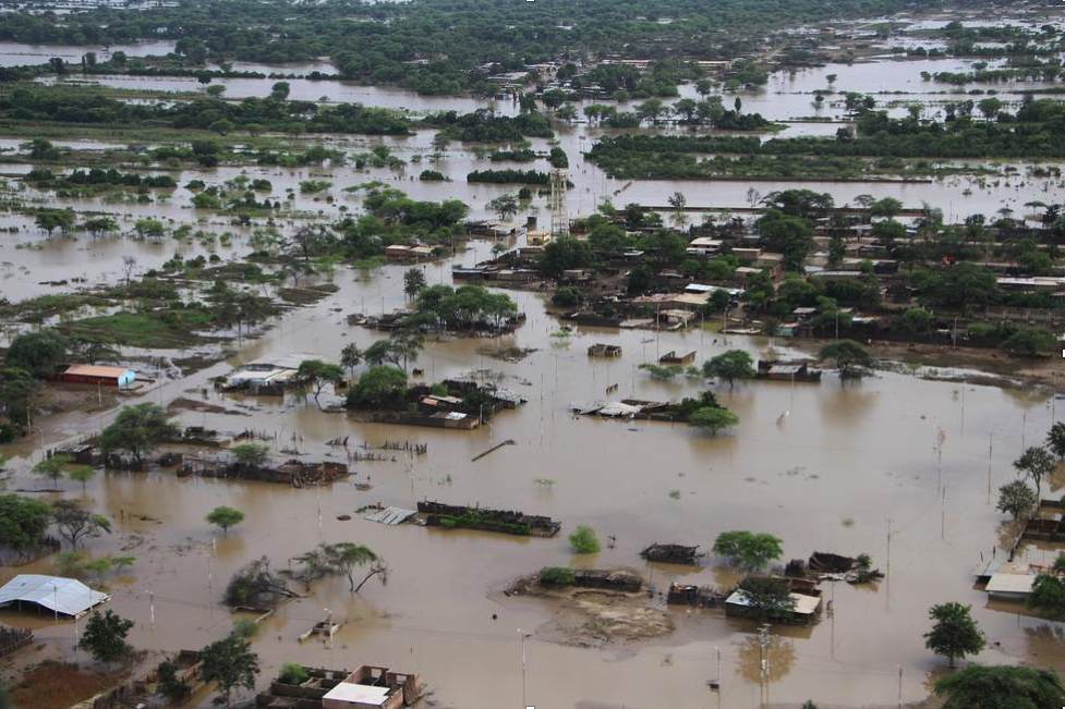 Floods caused by the El Niño-Southern Oscillation (ENSO) phenomenon in 2017, in Piura.